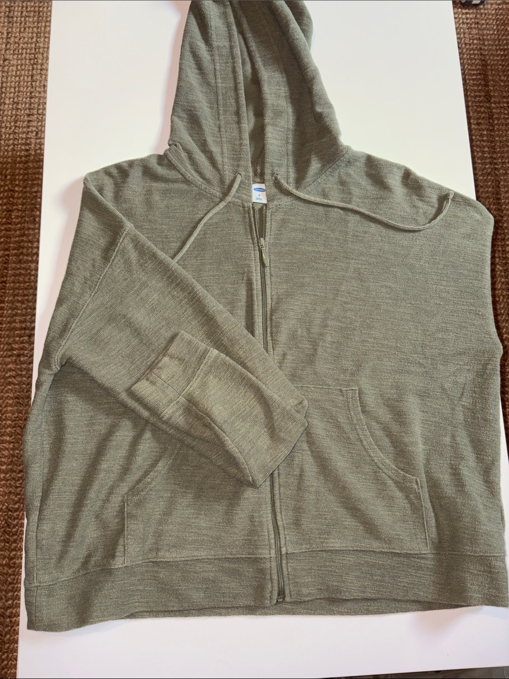 Old Navy Olive Green Women's Zip Hoodie